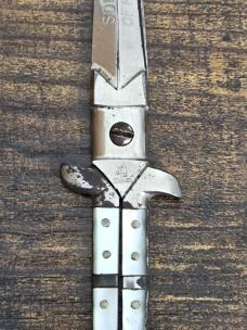 VTG *RARE* DIOGENES 'SOUVENIR OF HABANA' PROSTITUTE'S DAGGER STILETTO KNIFE / SCISSORS 