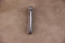 QSP Hawk Liner Lock Pocket Knife 14C28N Blade with Micarta Handle