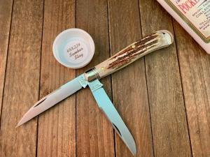 Great Eastern Cutlery Northfield #48 Dog Leg Trapper Stag CK SFO 2024