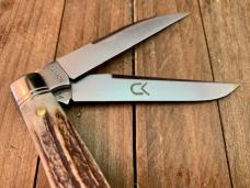 Great Eastern Cutlery Northfield #48 Dog Leg Trapper Stag CK SFO 2024