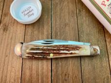 Great Eastern Cutlery Northfield #48 Dog Leg Trapper Stag CK SFO 2024