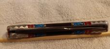 David (Dave) Yellowhorse "Damascus - Custom"  Eagle knife.  In display case. SN 0224