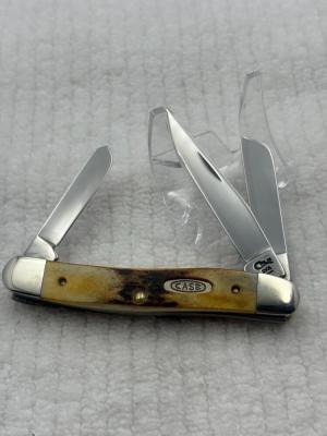 Case XX USA 1993-1999 5 Dot 5318 SS 3 Blade Stockman Style Pocket Knife (31)