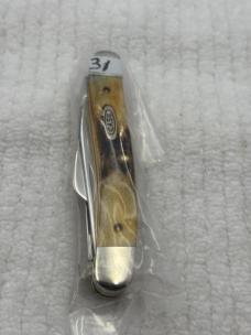 Case XX USA 1993-1999 5 Dot 5318 SS 3 Blade Stockman Style Pocket Knife (31)