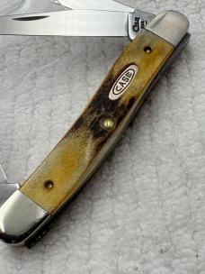 Case XX USA 1993-1999 5 Dot 5318 SS 3 Blade Stockman Style Pocket Knife (31)