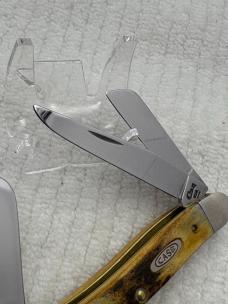 Case XX USA 1993-1999 5 Dot 5318 SS 3 Blade Stockman Style Pocket Knife (31)