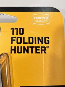 Buck 110 Folding Hunter Lockback