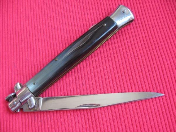 Vintage "ROSTFREI" 1970s Italian 11" Manual STILETTO Knife.