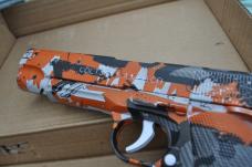 Plastic Toy Replica Colt 1911 3D Multi Color Full Size Loads And Ejects Very Well Made In China!