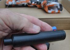 Plastic Toy Replica Colt 1911 3D Multi Color Full Size Loads And Ejects Very Well Made In China!