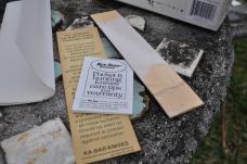 Box Sheath And Paperwork Only No Knife! KA-BAR USMC Vietnam Artwork A Very Neat Box!