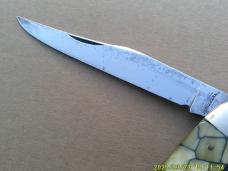 Vintage Imperial Toothpick Solid Bolsters Great Celluloid Handle 5"