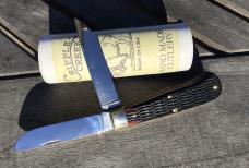 Great Eastern Cutlery 2009 73 Cripple Creek Scout Trapper Hemlock Jig Bone