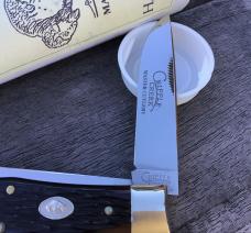 Great Eastern Cutlery 2009 73 Cripple Creek Scout Trapper Hemlock Jig Bone