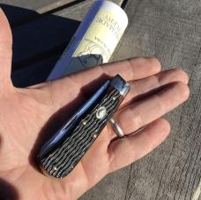 Great Eastern Cutlery 2009 73 Cripple Creek Scout Trapper Hemlock Jig Bone