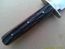 Jonathan Crookes  Bowie style Fixed blade Sheffield England Heart & Pistol