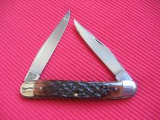 Vintage Italian Pick bone Knife GESCO Two Blade "Premier K5 ITALY" Pick Bone - New Old Stock!
