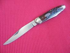 Vintage Italian Pick bone Knife GESCO Two Blade "Premier K5 ITALY" Pick Bone - New Old Stock!