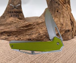 Mtech Linerlock A/O Green 3Cr13 Stainless Blade Folding Knife MT-A2011GN (151)