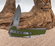 Mtech Linerlock A/O Green 3Cr13 Stainless Blade Folding Knife MT-A2011GN (151)
