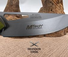 Mtech Linerlock A/O Green 3Cr13 Stainless Blade Folding Knife MT-A2011GN (151)