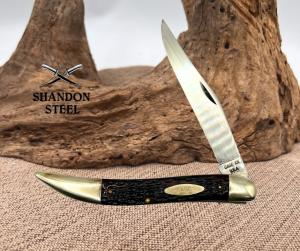 Case XX USA Vintage 5" Toothpick Pocket Knife- 61093-1 Blade-6 Dot 1974 (4)
