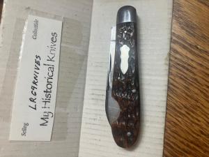 GREAT VINTAGE BRADFORD EASY OPEN JIG BROWN BONE