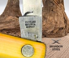Cleveland Cutlery Co. SOLINGEN GERMANY Vintage Melon Tester Pocket Knife (154)