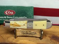 CASE XX USA 2003 TRAPPER EX254 SS GIRAFFEE BONE HANDLES 1 OF 200