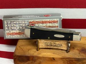 CASE XX USA 2013 TRAPPER 10254 SS BLACK MICARTA HANDLES MEMPHIS KNIFE CLUD 1 OF 25 #22