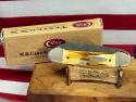 CASE XX USA 1996 CANOE 52131 D STAG HANDLES DAMACUS STEEL BLADES