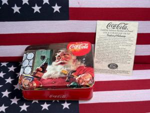 CASE XX USA 2001 SMALL COKE BOTTLE 8225 1/2 SS PEARL HANDLE COCA COLA CHRISTMAS 1 OF 500 #402