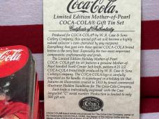 CASE XX USA 2001 SMALL COKE BOTTLE 8225 1/2 SS PEARL HANDLE COCA COLA CHRISTMAS 1 OF 500 #402