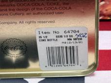 CASE XX USA 2001 SMALL COKE BOTTLE 8225 1/2 SS PEARL HANDLE COCA COLA CHRISTMAS 1 OF 500 #402