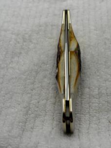 Case XX USA 9 Dot 1981 5165 SSP 1 Blade Knife With Stag Handles (59)