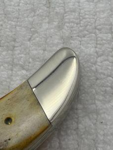 Case XX USA 9 Dot 1981 5165 SSP 1 Blade Knife With Stag Handles (59)