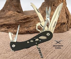 Balade Multifunction Knife 'Barrow', 9 Functions Corkscrew, Scissors (168)