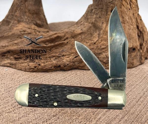 Case XX USA 1976 Vintage 4 Dot 6235 1/2 Swell End 2 Blade Jack Pocket Knife (19) Case XX USA 1976 Vintage 4 Dot 6235 1/2 Swell End 2 Blade Jack Pocket Knife (19)