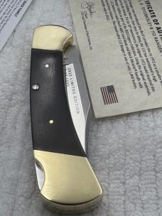 Buck 2022 Limited Edition Legacy 112 Ranger Folding Lock Back 1 / 1000 NIB USA