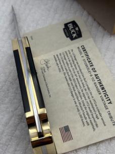 Buck 2022 Limited Edition Legacy 112 Ranger Folding Lock Back 1 / 1000 NIB USA