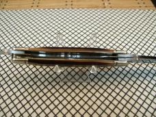 SCHRADE OLD TIMER 858OT LUMBERJACK VINTAGE U.S.A. CARBON STEEL BLADES UNUSED POCKET KNIFE W/SHEATH