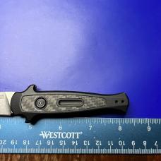 Kershaw Launch 12 Mini Stiletto Automatic Knife Gray/CF 7125