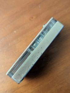 VINTAGE BUTANE CIGARETTE LIGHTER PLUNGLOCK SWITCHBLADE DAGGER BLADE  