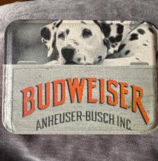 Case Budweiser Mini Trapper in tin