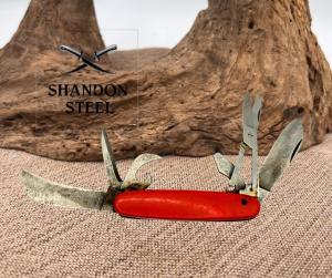 Imperial Ireland Multi Function Pocket Knife 4 scissors carbon 145