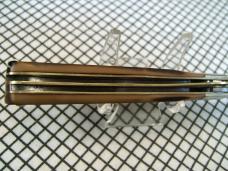 SCHRADE OLD TIMER 97OT BUZZSAW TRAPPER VINTAGE U.S.A. CARBON STEEL BLADE POCKET KNIFE WITH SHEATH