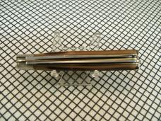 SCHRADE OLD TIMER 97OT BUZZSAW TRAPPER VINTAGE U.S.A. CARBON STEEL BLADE POCKET KNIFE WITH SHEATH