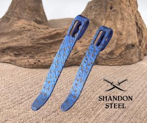 CIVIVI-Flamed Titanium Pocket Clips, NO Screws Included, 50MM 55MM Clip