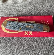 Case Pocket worn gray bone mini trapper
