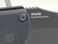 BENCHMADE USA 9100SBT Black Partially Serrated Tanto Stryker Auto
